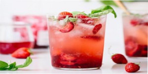 CÁCH LÀM STRAWBERRY SODA TƯƠI MÁT