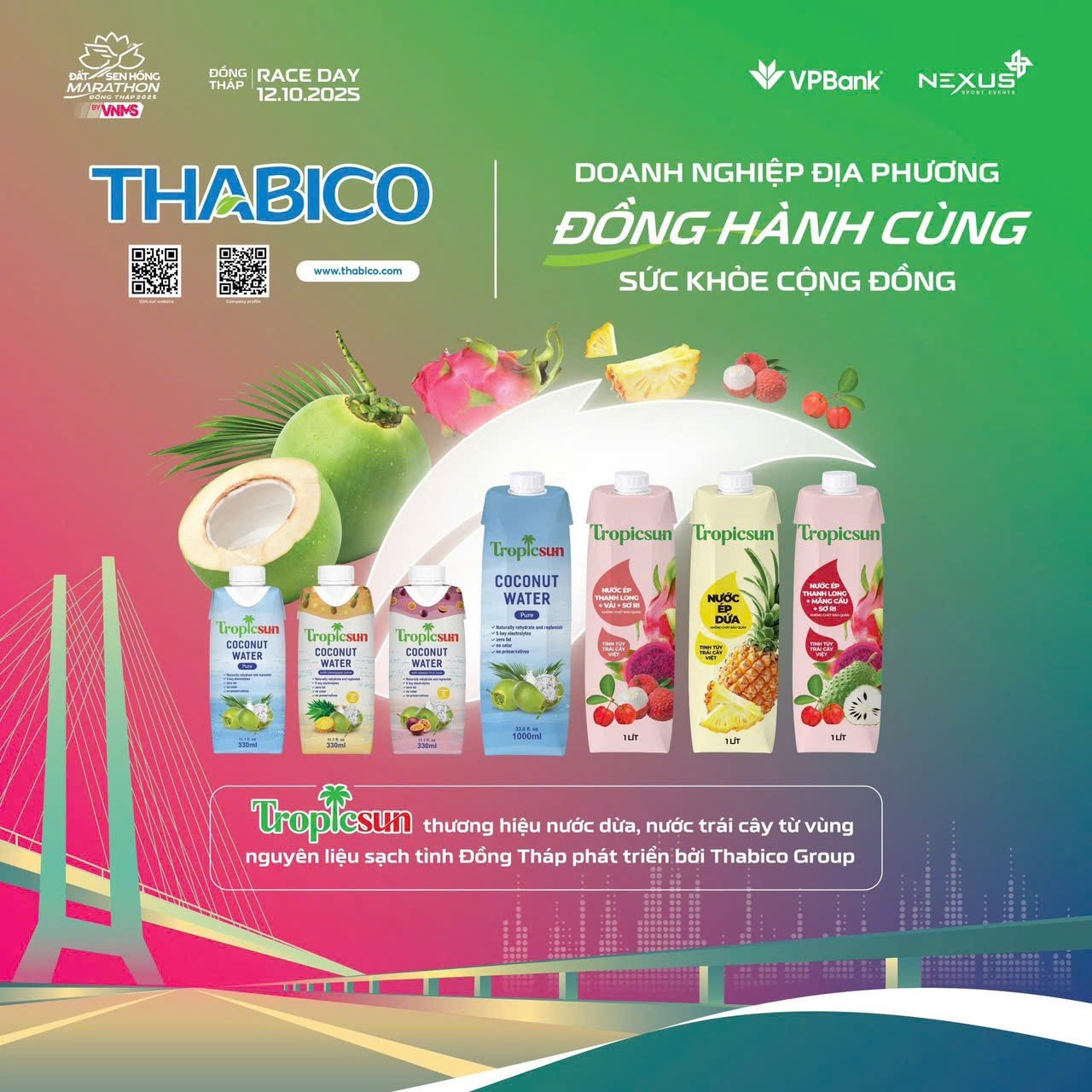 THABICO – Doanh nghiệp địa phương đồng hành vì sức khỏe cộng đồng