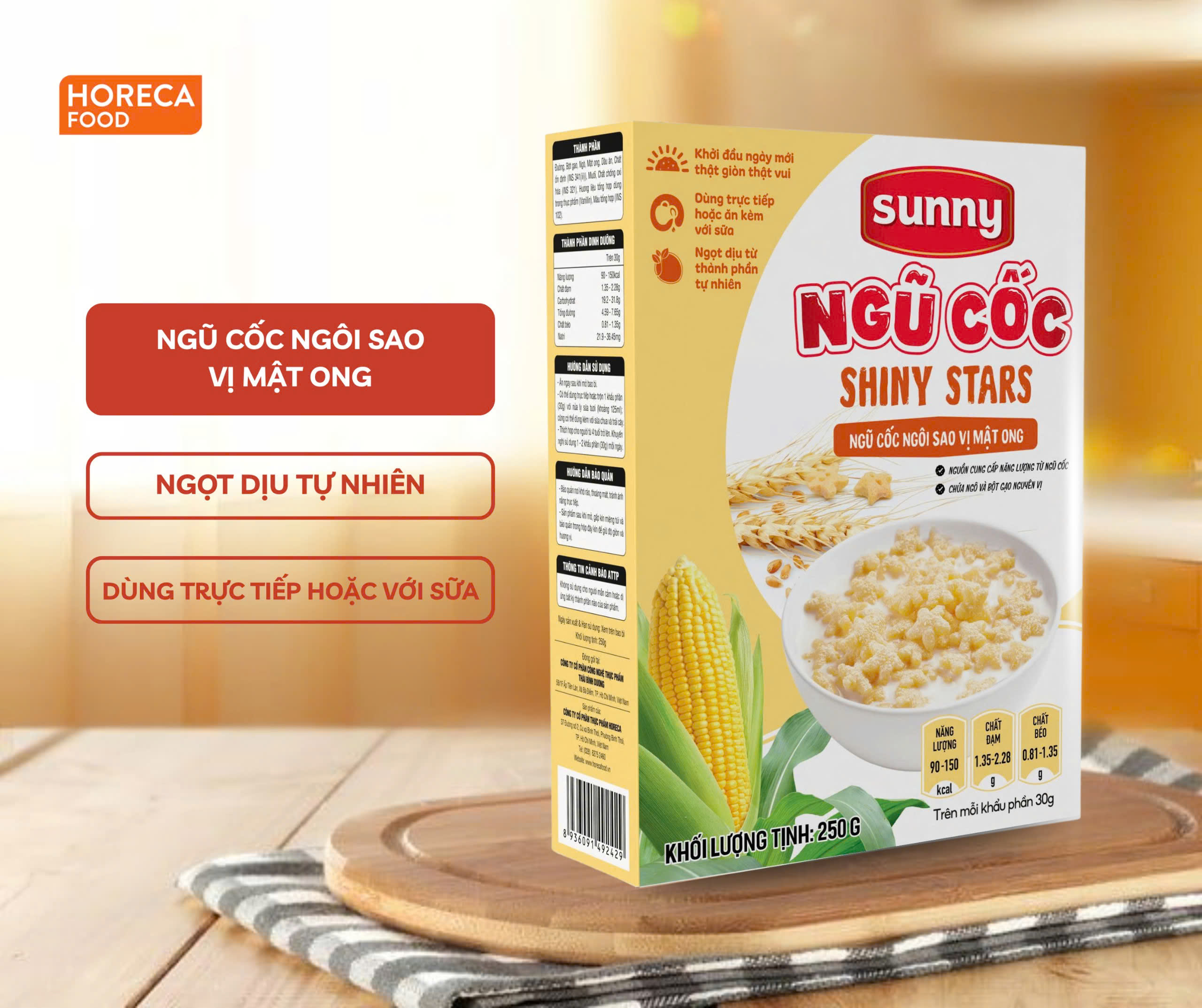 Ra mắt dòng ngũ cốc Sunny – Giải pháp bữa ăn tiện lợi và ngon miệng mỗi ngày