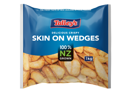 Talley's Khoai tây cắt múi cau - Skin On Wedges