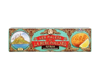 Bánh quy - Les Palets de La Mère Poulard - Lemon French Shortbreads