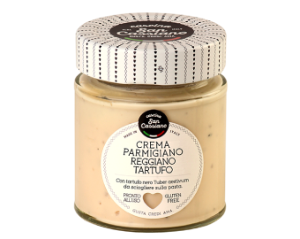 Xốt vị phô mai và kem nấm truffle - Cascina San Cassiano - Parmigiano Reggiano and Truffle Cream