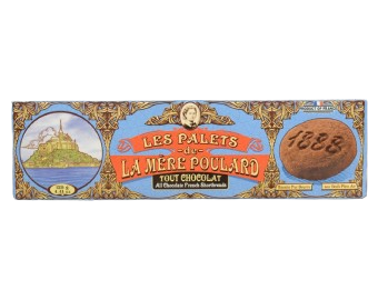 Bánh quy - Les Palets de La Mère Poulard - All Chocolate French Shortbreads